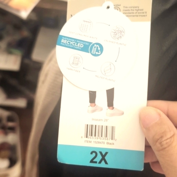 Mondetta Black cozy warm Jogger Size 2XL New with tags - Picture 5 of 15